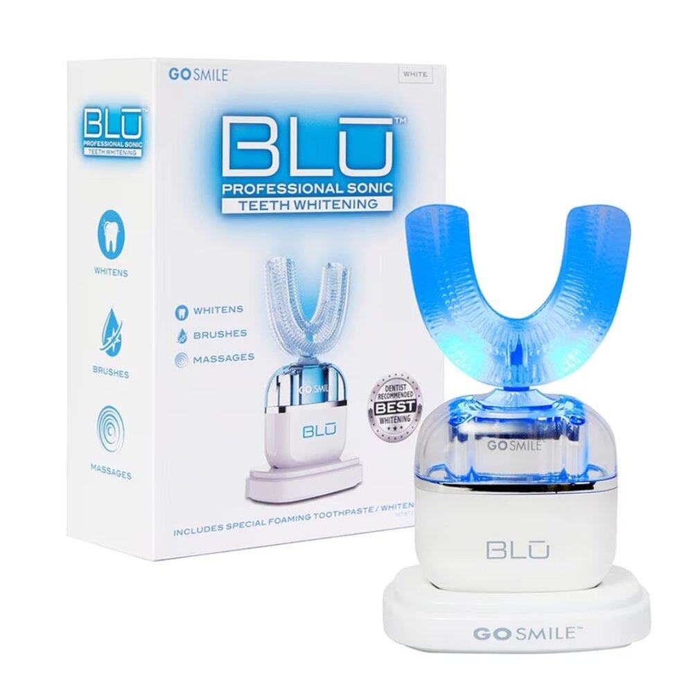 GO SMILE BLU Whitening Device in White New in Box